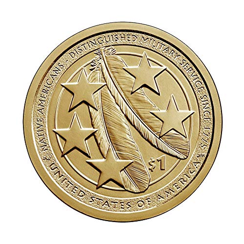2021 P, D Kızılderili (Sacagawea/Altın) Dolar 2 Sikke Seti Uncirculated