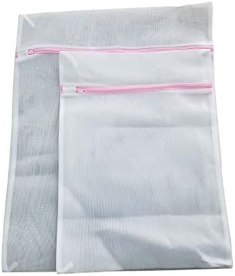 LCOOMİNT B4 örgü çamaşır torbası, orta, beyaz