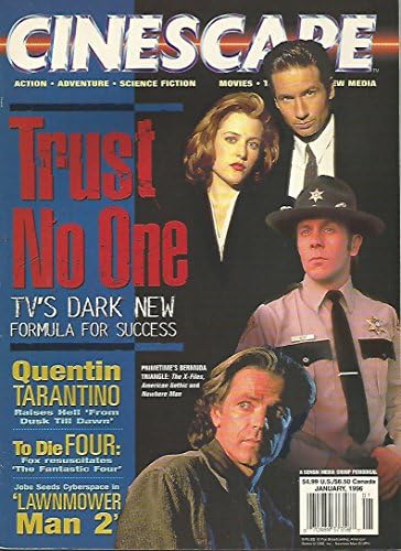 Cinescape Trust No One TV'nin Başarı için Karanlık Yeni Formülü Ocak 1996