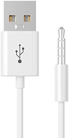 Shuffle Kablosu için, 3.5 mm Erkek Jack USB Güç Şarj Sync Veri Aktarım Kablosu 10.5 CM Yedek Kablo Shuffle 3rd için Uyumlu /