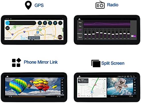 Dasaita 12.3 İnç Android 10 Bluetooth Stereo Mercedes Benz E Sınıfı için W212 2015 NTG 5.0 GPS Radyo Navigasyon Dokunmatik