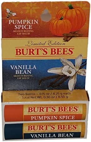 Burts Arılar Sınırlı Sayıda Combo Paketi Kabak Baharat ve Vanilya Fasulyesi Dudak Balsamı