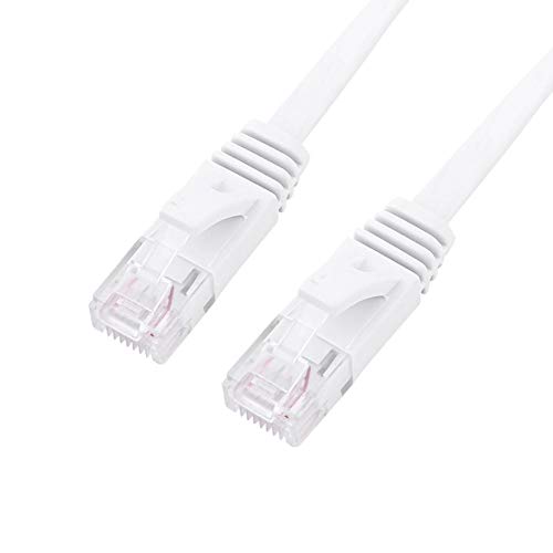 Tosuny RJ45 CAT6 Ethernet Gigabit LAN Ağ Kablosu, Su geçirmez 10/100/1000 M Düz LAN Kablosu UTP Patch Router Kabloları Dizüstü