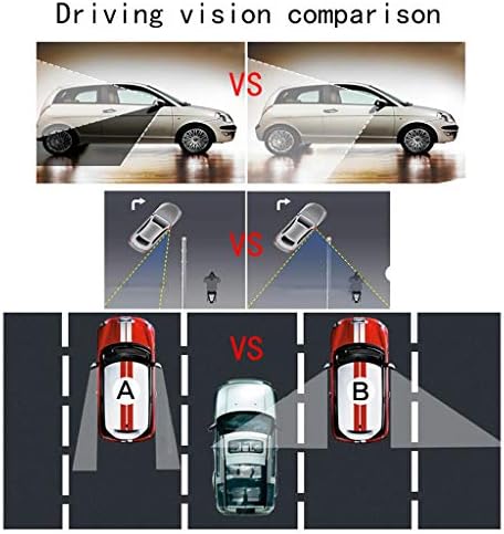HWHCZ Kör nokta Aynaları Park yardımı Aynası,Kör nokta Aynaları Jaguar S-Type ile Uyumlu, Kör Noktaları Ortadan Kaldıran 360°Döndürme,