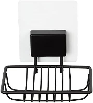 Kompaktör Sabunluk, Siyah, 11,5 x 9,5 x 10 cm