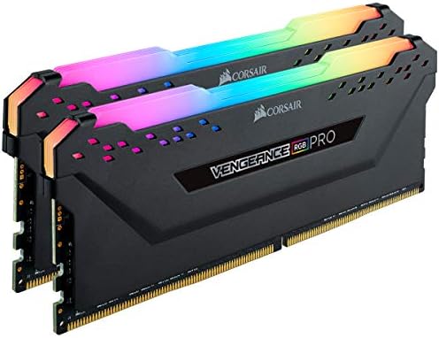 Corsair Vengeance RGB Pro 16GB (2x8GB) DDR4 3600 (PC4-28800) C18 AMD Optimize Bellek-Siyah