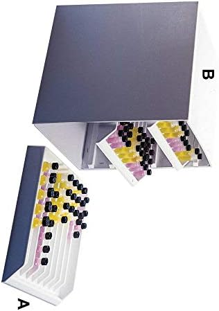 SP Bel-Art Lab Buzdolabı Tepsi Dolabı; 14 x 13½ x 15½ inç, 3 Raf Tutar (H18663-0000)