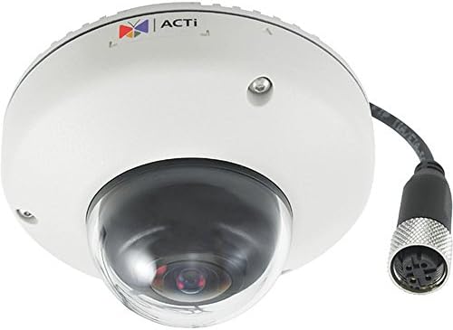 ACTı E923M 10MP Açık Mini Balıkgözü Dome Kamera