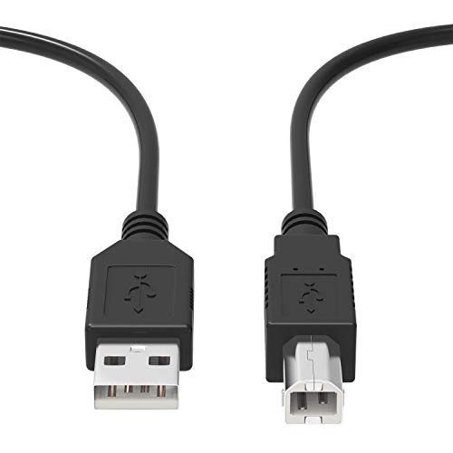 SupplySource 6ft USB kablosu Bilgisayar PC Dizüstü Veri Sync Kablosu Değiştirme için Vestax VCI-100 DJ Mıdı Denetleyici VCI-100MV