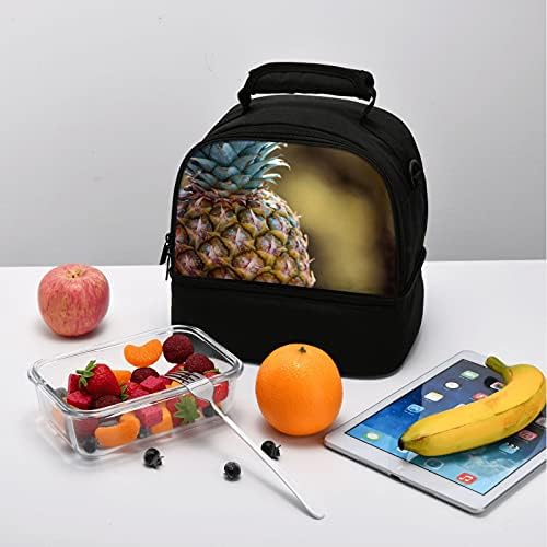 Ananas tropikal meyve meyve egzotik tropikal vitamini Öğle Yemeği çantası piknik çantası çeşitli eşyalar çanta alışveriş çantası