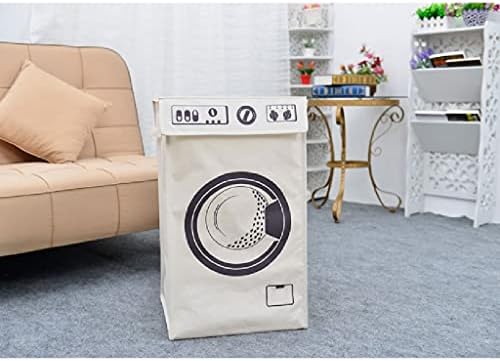ZYSWP Çamaşır Makinesi Desen Çamaşır Sepeti Katlanır Kirli Giysiler Saklama Sepetleri Kutusu Çocuk Oyuncak Organizatör Kova (Renk: