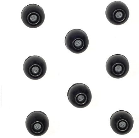 8 PAKET-Küçük SHURE EABKF1-10S (PA910S) Yedek Siyah Köpük Kulak ipuçları kollu fit SHURE SE110 SE112 SE115 SE210 SE215 SE310