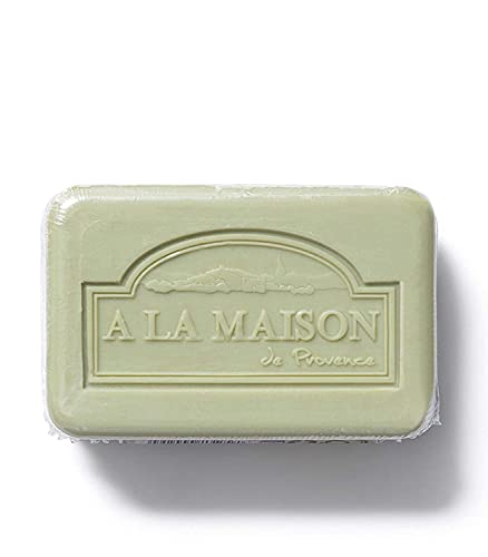 Bir La Maison Lavanta Çiçeği Bar Sabunu 8.8 oz. | 1 Paket Üçlü Fransız Öğütülmüş Tüm Doğal Sabun / Erkekler, Kadınlar, Yüz ve