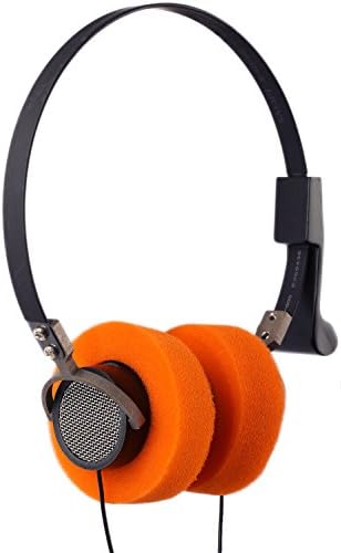 İcat Yıldız Efendisi Tarzı Walkman Hi-Fi Stereo Kulaklık Kulaklık Turuncu kulak pedi