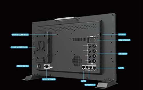 LİLLİPUT 17.3 Q17 FHD PRO SDI Film Yapımı Monitör 3D Lut HDR Dalga / Vektör / Histogram/4 Bar Ekran/Ses Vektör / Seviye Ölçer
