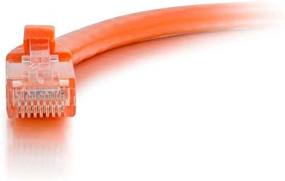 C2G 27812 Cat6 Kablo-Snagless Korumasız Ethernet Ağ Yama Kablosu, Turuncu (7 Fit, 2,13 Metre)