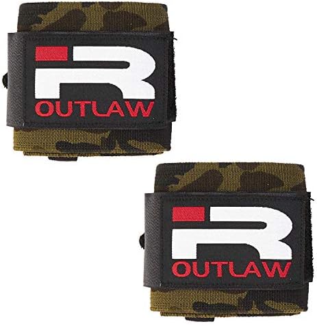 Demir Rebel Outlaw Bilek Sargıları-Powerlifting, Vücut Geliştirme veya Antrenman için Bilek Desteği ile Güvenli Bir Şekilde Kaldırın