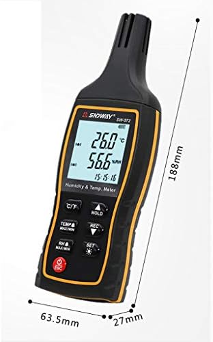 XJJZS el termometre ve Higrometre endüstriyel yüksek hassasiyetli dijital sıcaklık ve nem ölçer çiğ noktası ıslak ampul termohigrometre