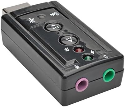 Tripp Lite USB Harici Ses Kartı Mikrofon Hoparlör Sanal 7.1 Kanal (U237-001)