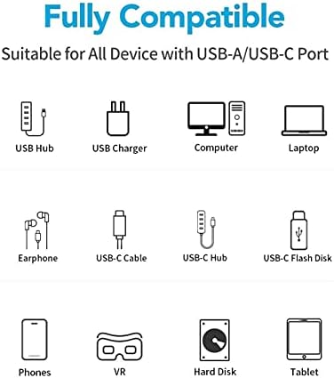 USB C Adaptörü Tipi C Erkek USB-A Kadın Destek 5 Gbps Yüksek Hızlı Veri Transferi Şarj Dönüştürücü Tüm USB A ve C Tipi Cihazlar