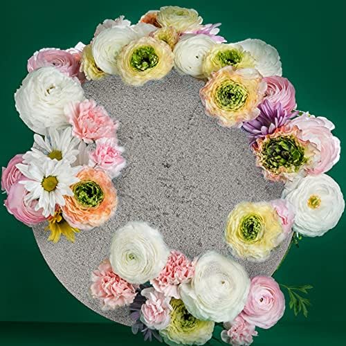 VİCASKY 2 adet Çiçek Köpük Blokları Çiçek Düzenleme Topu Tuğla Sünger Çiçek Köpük Tutucu Yuvarlak Top Kuru Islak Çiçek Tuğla