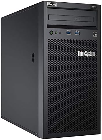 Lenovo ThinkSystem ST50 Kule Sunucu Paketi, APC BR1500MS 1500VA UPS, Intel Xeon 3.4 GHz CPU, 32GB DDR4 2666MHz RAM, 6TB HDD Depolama,