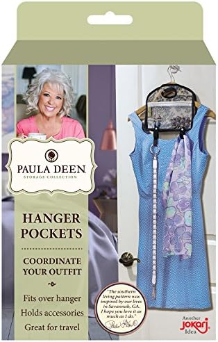 Paula Deen Askı Cep Düzenleyici ve Depolama, Asılı Aksesuar Tutucu Tüm Kıyafet Aksesuarlarınıza Uyar-Günlük Kıyafet ve Gardırop