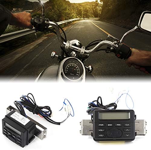 PSLER Motosiklet Bluetooth Ses Ses Sistemi MP3 FM Radyo Stereo Hoparlörler Motosiklet Su Geçirmez Telefon Görüşmesi DC 12 V Hoparlör