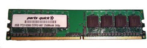 2 GB Bellek ıçin Foxconn P4M9007MB-8RS2H Anakart DDR2 PC2-5300 667 MHz DIMM Olmayan ECC RAM Yükseltme (parçaları-hızlı Marka)