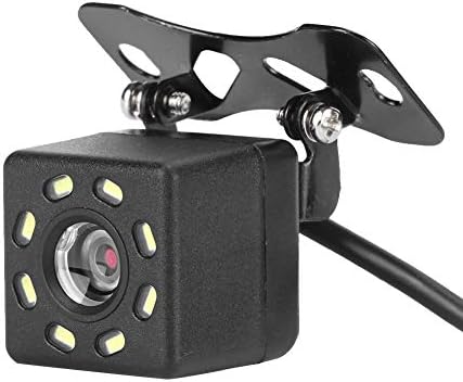 Araç Arka Görüş Kamerası w / 1 Güç Kablosu, 1 PCA Uzatma Kablosu, IP68 Su Geçirmez 8 LED Ters Araç Arka Görüş kamerası Yedekleme
