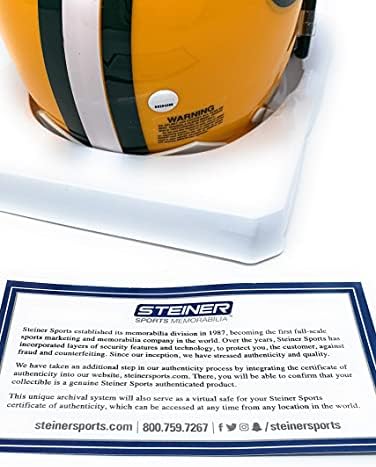 Aaron Rodgers Green Bay Packers İmzalı İmza Mini Kask Steiner Spor Sertifikalı