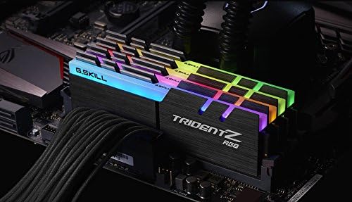 G. Skıll Trıdent Z RGB Serisi 32 GB (4x8 GB) 288-Pin SDRAM (PC4 25600) DDR4 3200 CL16-18-18-38 1.35 V Dört Kanallı Masaüstü Bellek