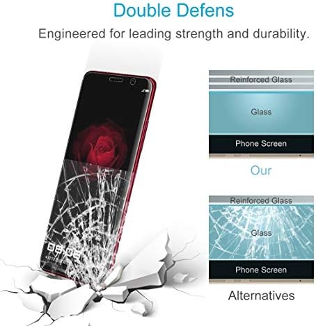 YSH Cep Telefonu Aksesuarları 2 ADET 0.26 mm 9 H 2.5 D Temperli Cam Filmi ıçin Huawei Mate RS Ekran Koruyucu ıçin Huawei