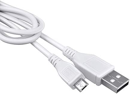 PK Güç 3.3 ft Beyaz mikro USB şarj kablosu PC Laptop DC şarj güç kablosu için Kedi CT2105 CAT-CT2105 CT2405 CAT-CT2405 şarj edilebilir