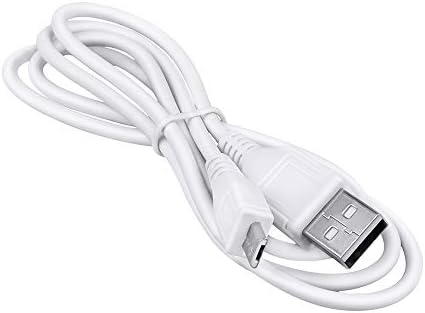 PK güç 3.3 ft beyaz mikro USB şarj kablosu kablosu SweetLF SWS7105 su geçirmez elektrikli tıraş makinesi için
