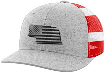 Nebraska Birleşik Siyah Yama Şapka