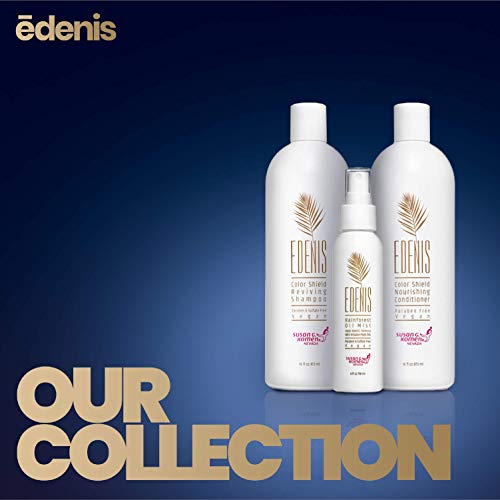 EDENIS Profesyonel Saç Kiti Canlandırıcı ve Besleyici / Şampuan, Saç Kremi ve Saç Sisi Hidrasyon, Restorasyon / Hasarlı veya