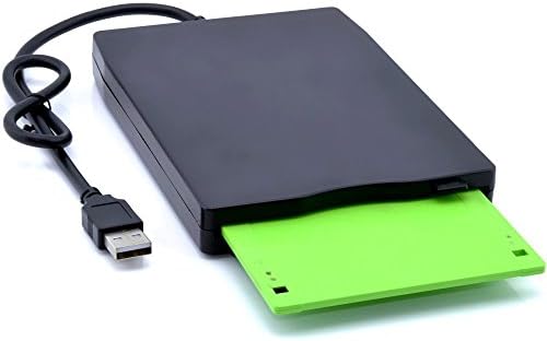 SSEDEW Taşınabilir Harici 3.5 USB 1.44 MB FDD Disket Sürücü Tak ve Çalıştır için PC Windows 2000 / XP / Vista/7/8/10 Mac 8.6
