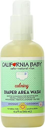 California Bebek Sakinleştirici Bebek Bezi Alanı Yıkama / Sprey-Nazik Samimi Sprey Temizleme, Nazikçe Temizler ve Yatıştırır,