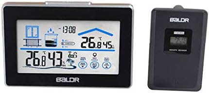 GYZX Kablosuz Dijital LCD Termometre Higrometre Saat Sıcaklık Nem Ölçer Cihazı Konfor Seviyesi Göstergesi Dokunmatik Düğme