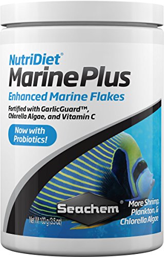 Seachem NutriDiet Marine Plus Gevreği-Entice 500g ile Probiyotik Balık Yemi Formülü