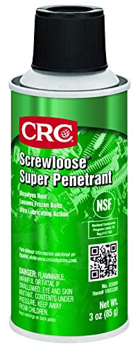 CRC Screwloose Süper Penetrant, 3 Wt Oz, 03059