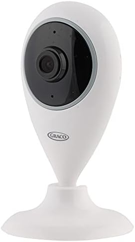 Graco Bebek Akıllı Ev Güvenlik Kamerası, Gece Görüşlü Ev Güvenliği için Kapalı Geniş Açılı WiFi Kamera, Hareket Uyarıları, İki