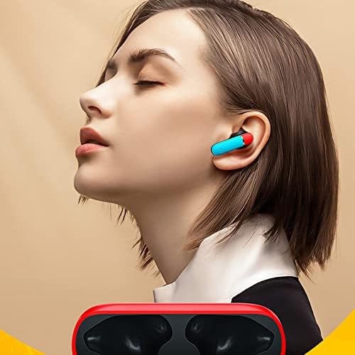 Betreasure Kablosuz Bluetooth Uyumlu Kulaklık Oyun Aktif Gürültü Önleyici Kulaklıklar mikrofonlu kulaklık (Mavi)