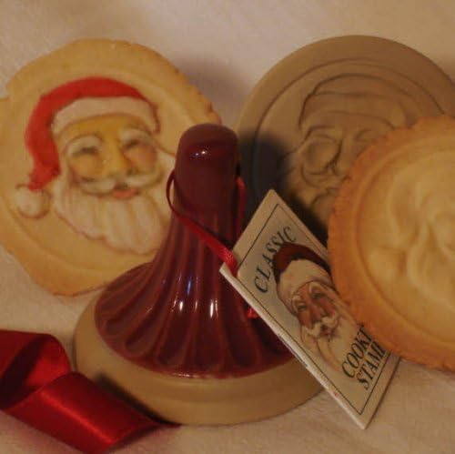 Kahverengi Çanta Noel Baba Kurabiye Damgası-Noel Serisi