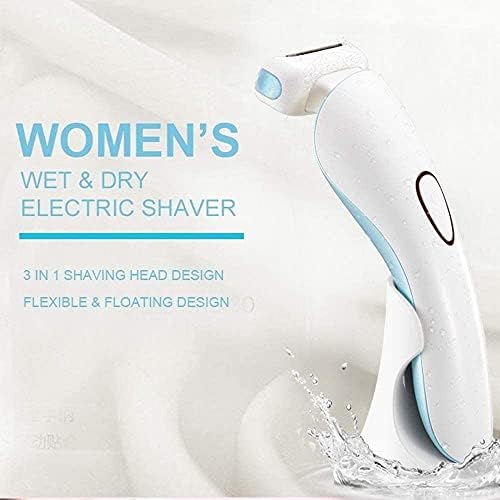 NesRabbit kadın tıraş makinesi, bayanlar elektrikli tıraş makinesi, ıslak / kuru şarj edilebilir akülü kadın jilet düzeltici