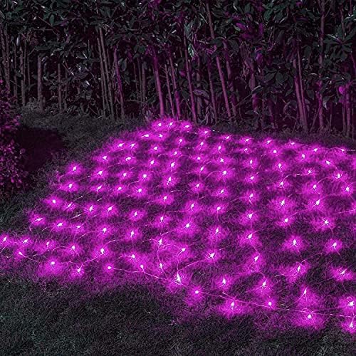 FOVKP - LED Net dize ışıkları, kapalı açık Yard bahçe dekor, 8 aydınlatma modları 32.8 FT x 26FT 2600LED peri ışıkları, ağaç