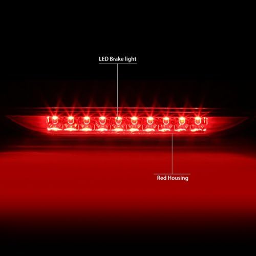 DNA Otomobil 3BL-JGC11-LED-CH LED Üçüncü Kuyruk Fren Lambası [07-16 Dodge Caliber / Jeep Pusula için]