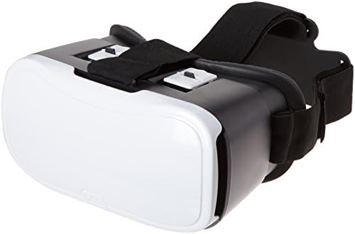 Apple veya Android için ONN Beyaz Sanal Gerçeklik VR Akıllı Telefon Kulaklığı