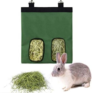 Kobay saman Besleyici Çanta, Tavşan Bunny Hamster Chinchilla Besleyici Tutucu Kafes, Küçük Hayvan Asılı Gıda Depolama, 600D Oxford